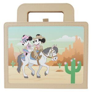 Loungefly Western Mickey & Minnie Lunchbox Stationery Journal